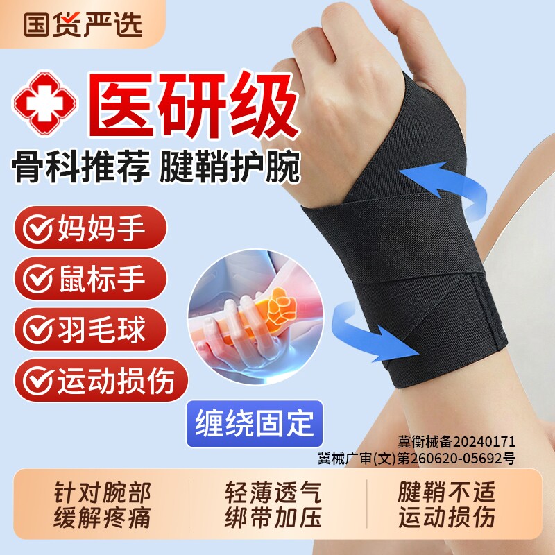 运动健身专用护腕腱鞘炎图片