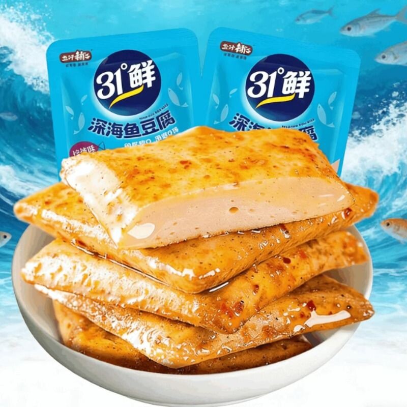 盐津铺子鱼豆腐湖南豆干零食小吃休闲食品解馋辣味豆腐干好吃早餐