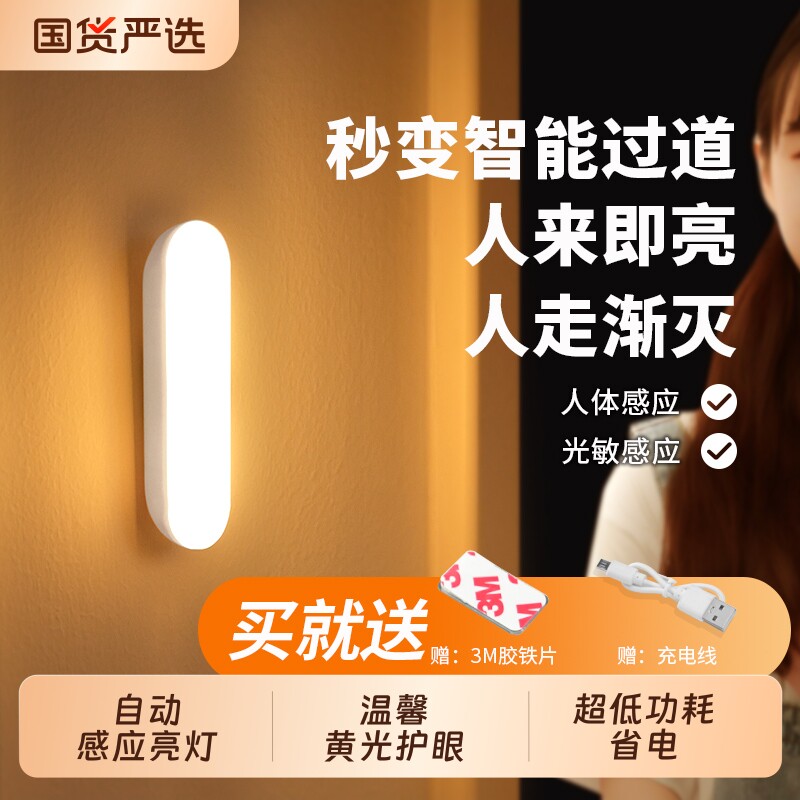 LED学习台灯护眼读写灯宿舍小夜灯酷毙灯卧室床头灯充电持久续航