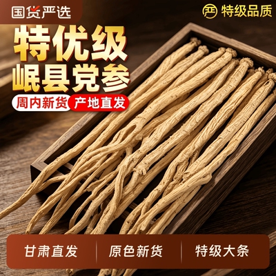 大条党参500克中药材甘肃直发