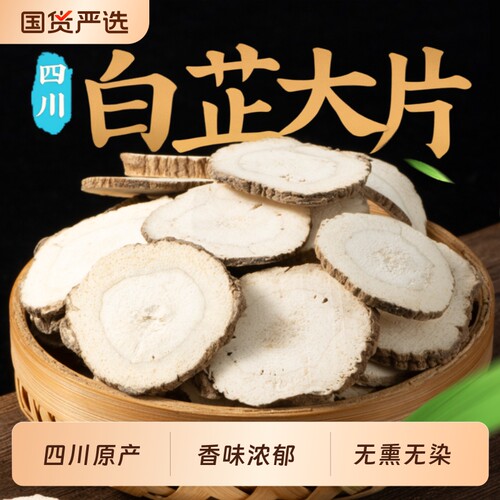 白芷中药材气味浓郁无熏无硫