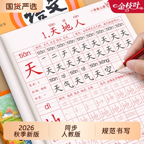 一年级生字字帖小学生专用二年级