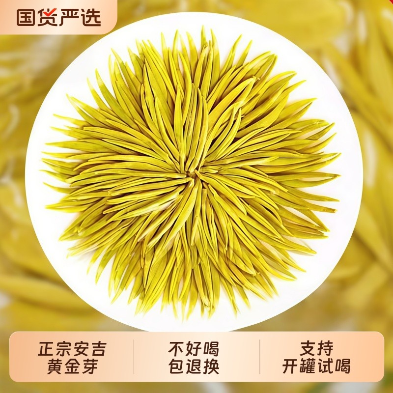 黄金芽茶叶新茶明前头采安吉嫩芽春茶特级白茶绿茶散装自己喝,茶,特色产区绿茶,淘宝优惠券,粉丝福利购,淘宝优惠卷