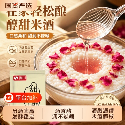 尚川甜酒曲发酵2G甜醪糟粉