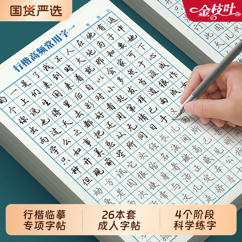 行楷练字帖控笔训练成人书法纸