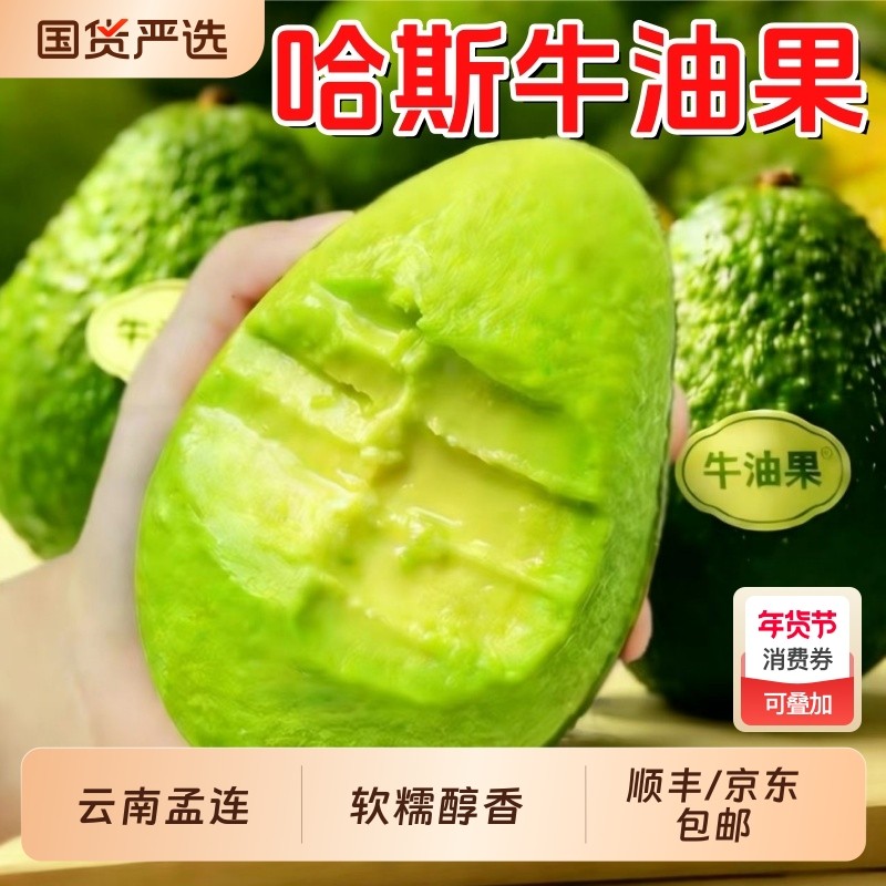 X-PLUS正宗哈斯牛油果大果新鲜水果应当季整箱包邮一级鳄梨年货节,水产肉类/新鲜蔬果/熟食,牛油果,淘宝优惠券,粉丝福利购,淘宝优惠卷