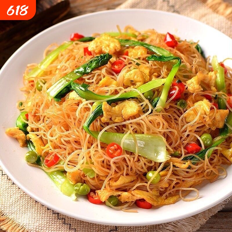 新竹米粉细粉干米线炒米粉1斤3斤5斤火锅粉花甲粉炒粉袋装汤粉
