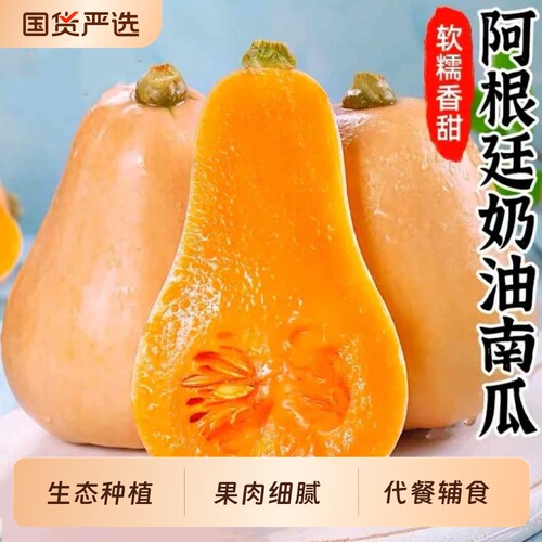 阿根廷奶油南瓜软糯香甜4500g