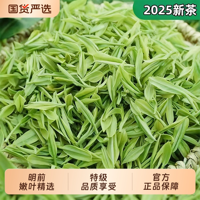白茶安吉2025新茶珍稀高山白茶兰花香明前嫩芽绿茶茶叶自己喝的