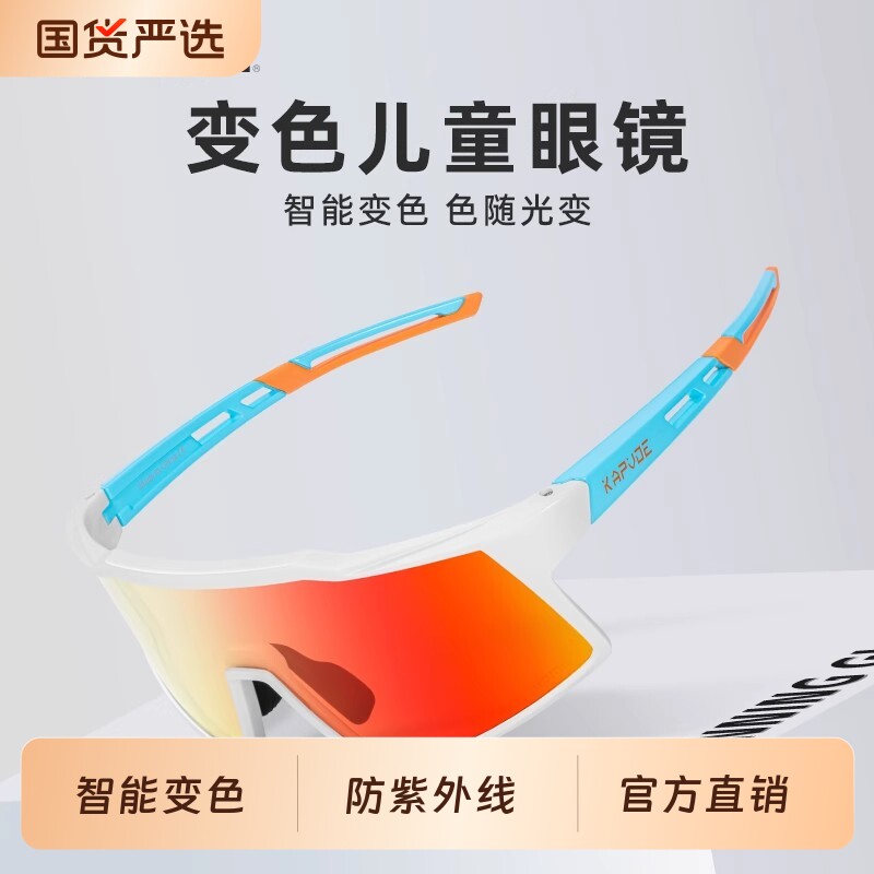 SCVCN自行车骑行眼镜防雾变色图片