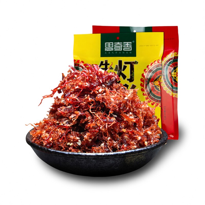 思奇香四川特产灯影牛肉丝麻辣五香味零食小吃独立包装解馋真空