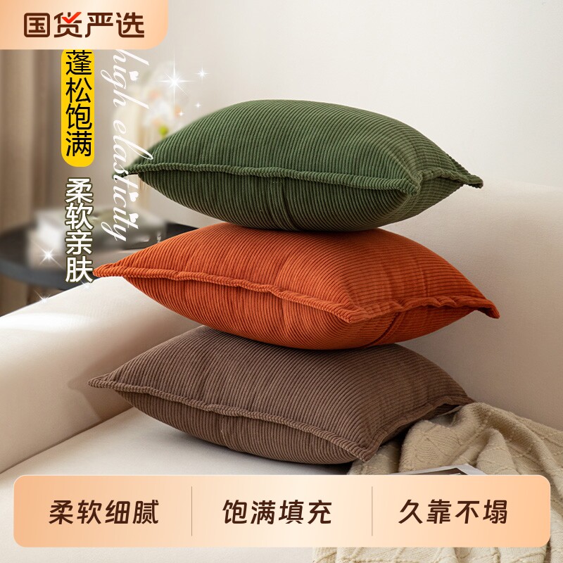 沙发抱枕女生睡觉专用靠枕夹腿靠垫床上2026新款加厚抱枕芯床头