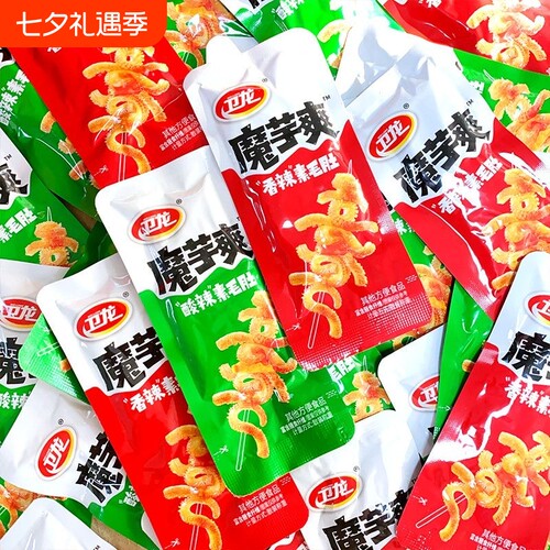 卫龙轻卡轻巧版散装魔芋爽素毛肚