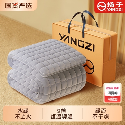 扬子水暖电热毯单人学生2025新款家用电褥子双人双控调温开关暖毯