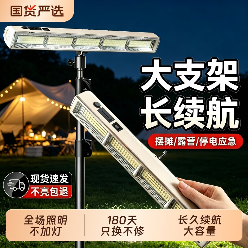 露营灯别只看亮度！我用了半年这3款，发现电池虚标最坑人