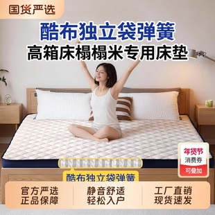 薄款学生宿舍床垫独立弹簧席梦思10CM厚记忆棉酒店儿童榻榻米1.8m