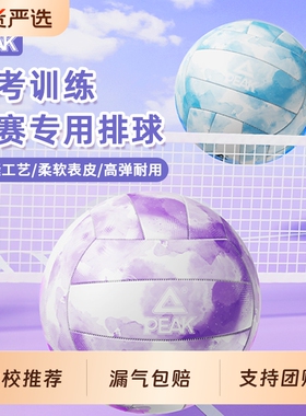 匹克排球中考专用初中生中学小学生5号体育训练考试硬标准气排球
