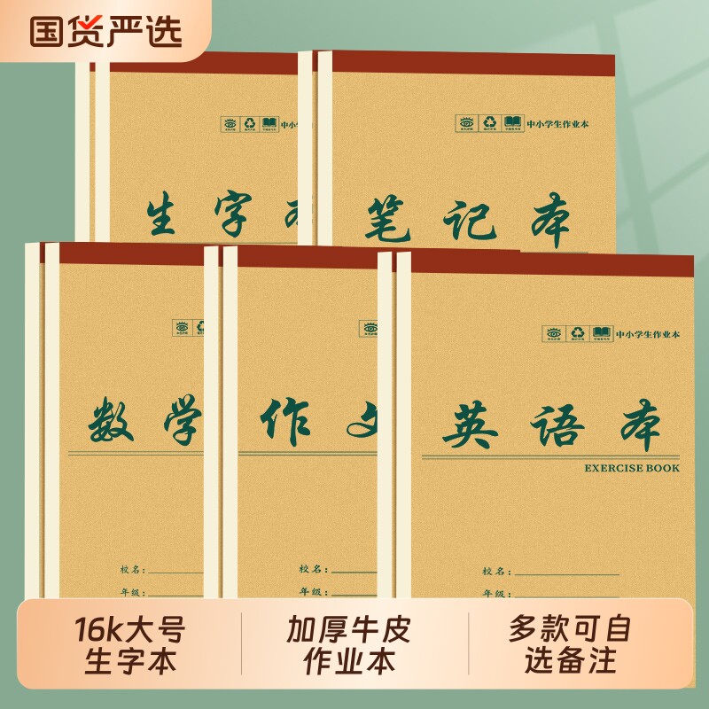 大号16k生字本|超4000次加购图片