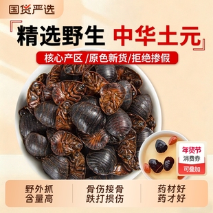 中药材特级土元中华野生正品官方旗舰店土鳖虫簸箕虫鳖土虫地鳖虫