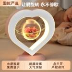 生日礼物女生实用送女友朋友老婆高级感的圣诞节摆件磁悬浮永生花