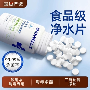 饮用水野外生存净水片专用食用二氧化氯户外净水消毒片杀菌公共