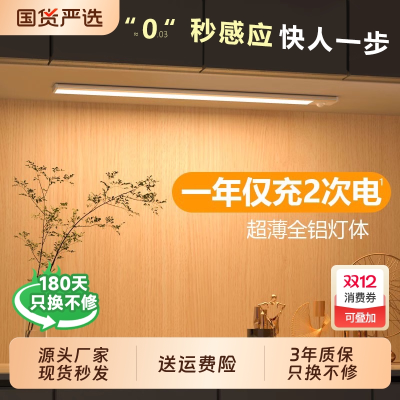 人体感应橱柜灯条|千人回购