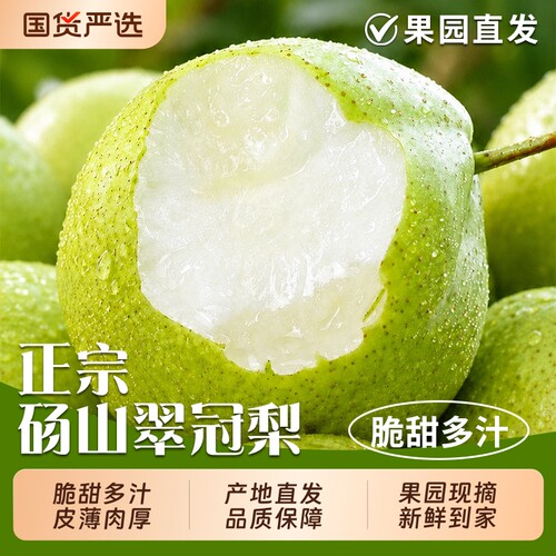 【砀山翠冠梨9斤钜惠】脆甜多汁