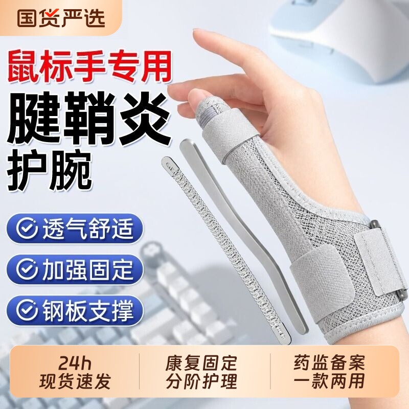 医用腱鞘炎大拇指保护套骨折固定器支具手腕护腕护具手指关康复图片