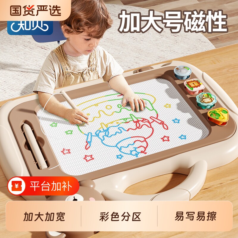 儿童画板一岁宝宝涂鸦婴幼儿磁性力写字板可擦画画玩具生日礼物