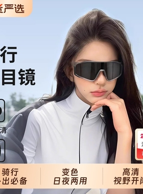 变色日夜两用防风护目镜墨镜
