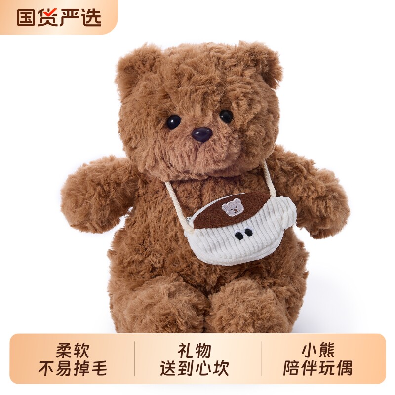 可爱小熊毛绒玩具情人节礼物送女生儿童高级玩偶睡觉抱布娃娃情侣