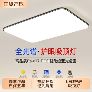 2025年新款 led吸顶灯房间卧室灯客厅灯大厅现代简约大气中山灯具