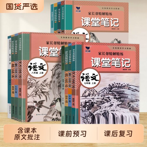 初中质优课堂笔记精解精练