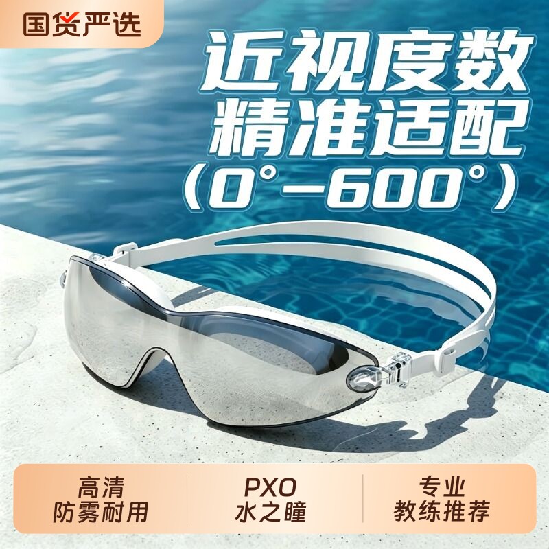 泳镜男款游泳眼镜高清防雾防水女图片