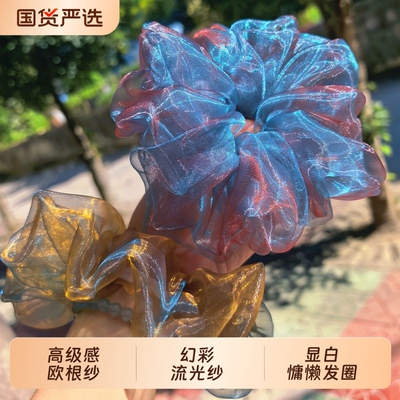 人鱼姬幻彩流光大肠发圈