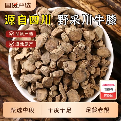 川牛膝中药材四川野生无硫大片川牛漆根川牛夕甜牛膝非怀牛膝泡酒