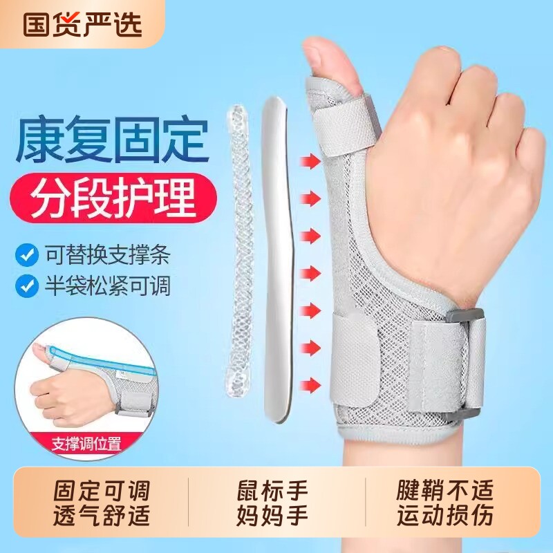 医用腱鞘炎护腕手腕手指关节固定支具护套腕部康复支撑手部右手