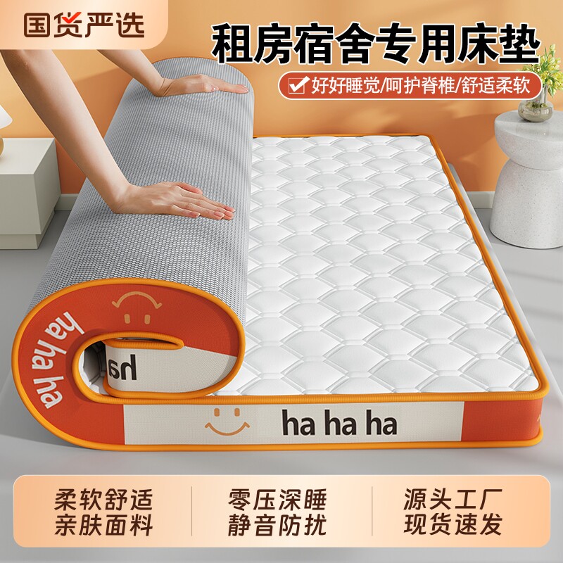 四季款加厚床垫家用卧室软垫被宿舍床褥垫子单双人租房专用可折叠