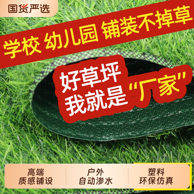 防晒别墅庭院学校草垫草坪仿真室内门头工地垫子楼顶围墙假花人造