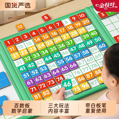 百数板教具蒙氏数学数字启蒙