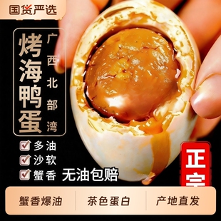 西哥海鸭蛋广西北海特产红树林海鸭蛋烤海鸭蛋咸鸭蛋正宗流油整箱