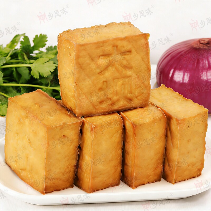 正宗武冈大坝豆腐湖南武冈特产盐豆腐石磨产品新鲜武冈豆腐大块