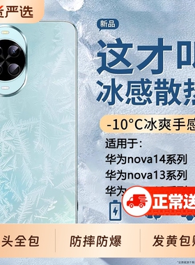 zpv适用华为nova14pro手机壳nova14ultra新款13磨砂nove12活力版se镜头全包防摔保护套por男女11外壳散热手感