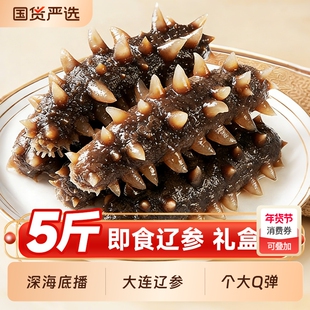 海参即食刺鲜活淡干海渗辽宁大连瓦房店干货野生海生500g特价装袋
