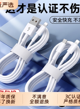 长份适用苹果13充电线iphone11充电器线pd快充12手机数据线14原装8正品usb接口typec16编织15加长7专用6plu