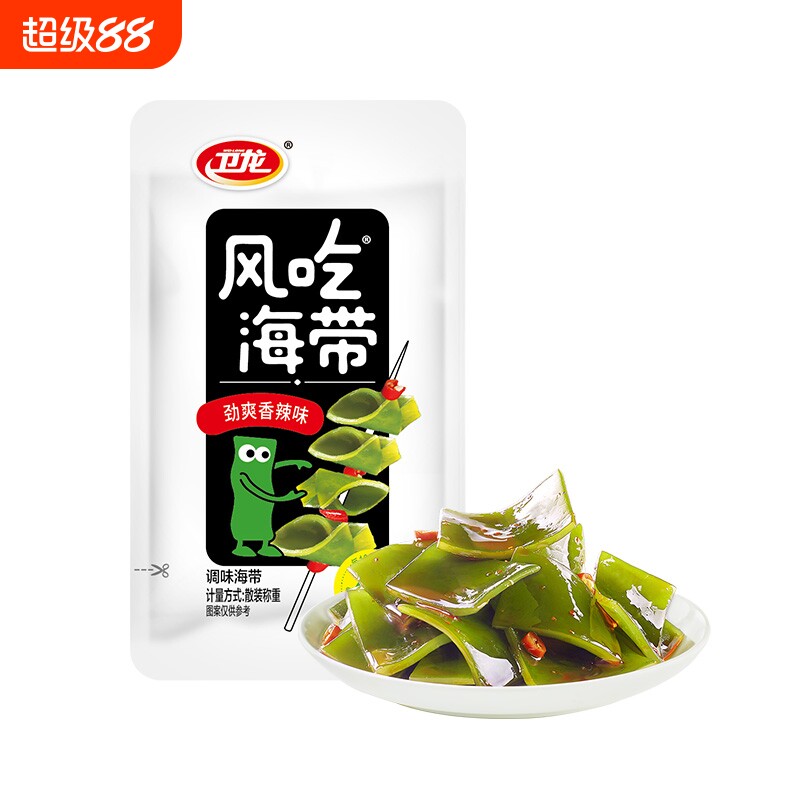 卫龙香辣风吃海带轻巧版散装图片