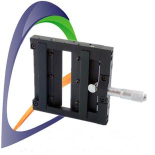 NT05ID80B精密手动可调狭缝 光学实验单向微调刀口窄缝通光架光阑