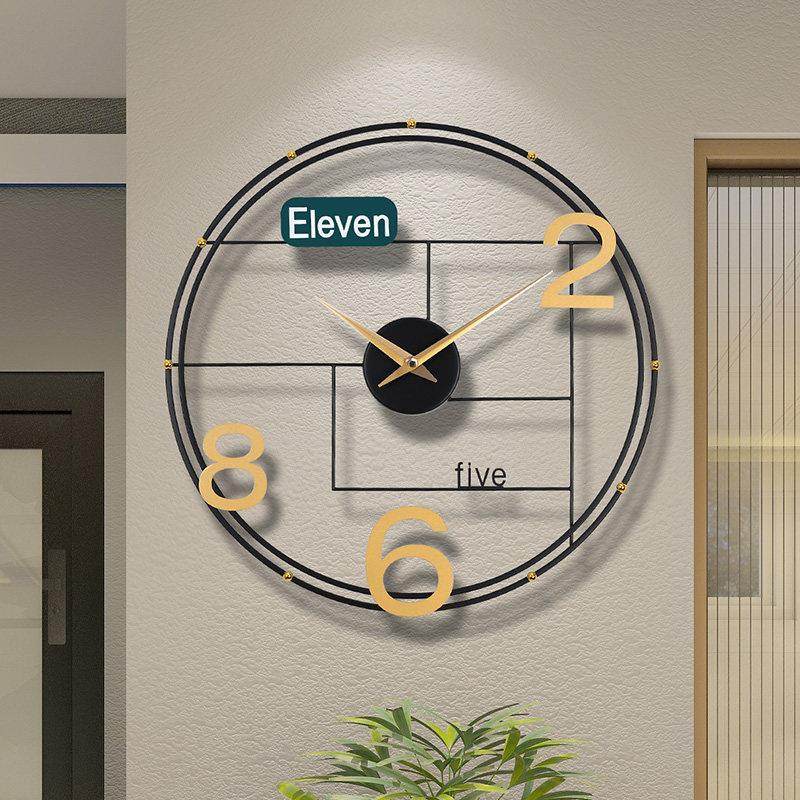 轻奢挂钟客厅时尚创意背景墙挂墙装饰时钟现代大气石英钟网红钟表,家居饰品,挂钟,淘宝优惠券,粉丝福利购,淘宝优惠卷