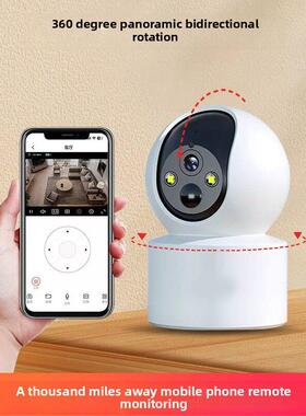 V380Pro无线360度电池监控摄像头高清夜视手机远程摄影电源关闭电