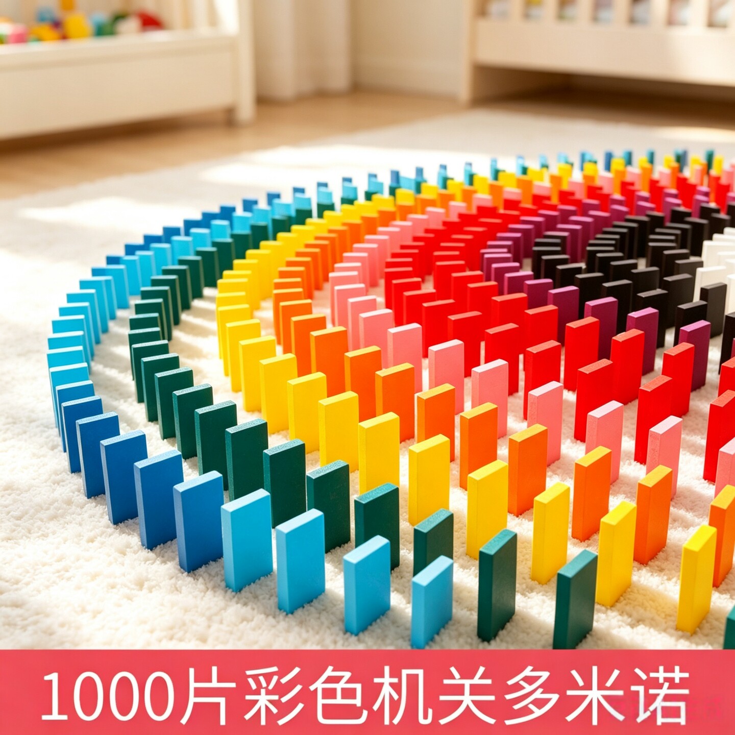 1000片机关多米诺骨牌码牌器礼盒